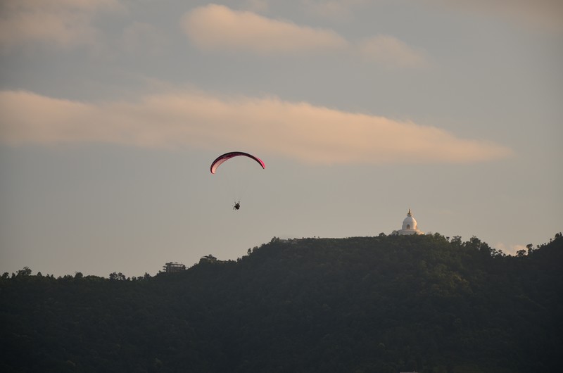 Pokhara je Mekkou vsech paraglidistu