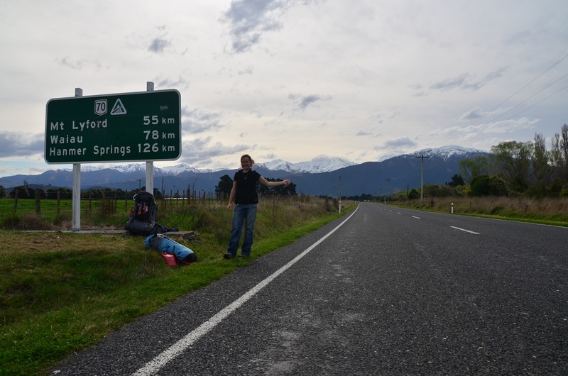 Na cestě do Hanmer Springs 